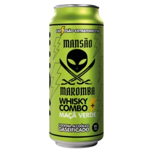 Mansão Maromba Whisky + Combo Maçã Verde 473ml (6 unidades)